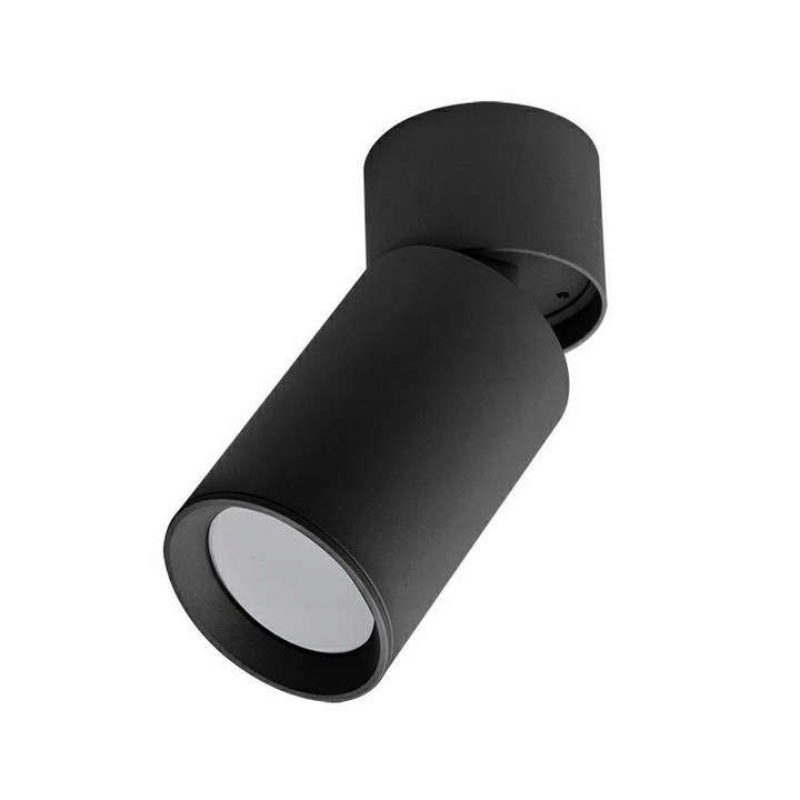 Lampa Oprawa Halogenowa Kinkiet Led Tuba Sufitowa Spot Czarna