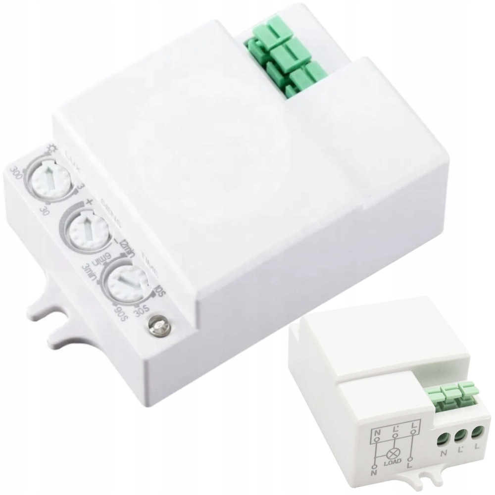 Sensor włącznik czujnik ruchu mikrofalowy mini