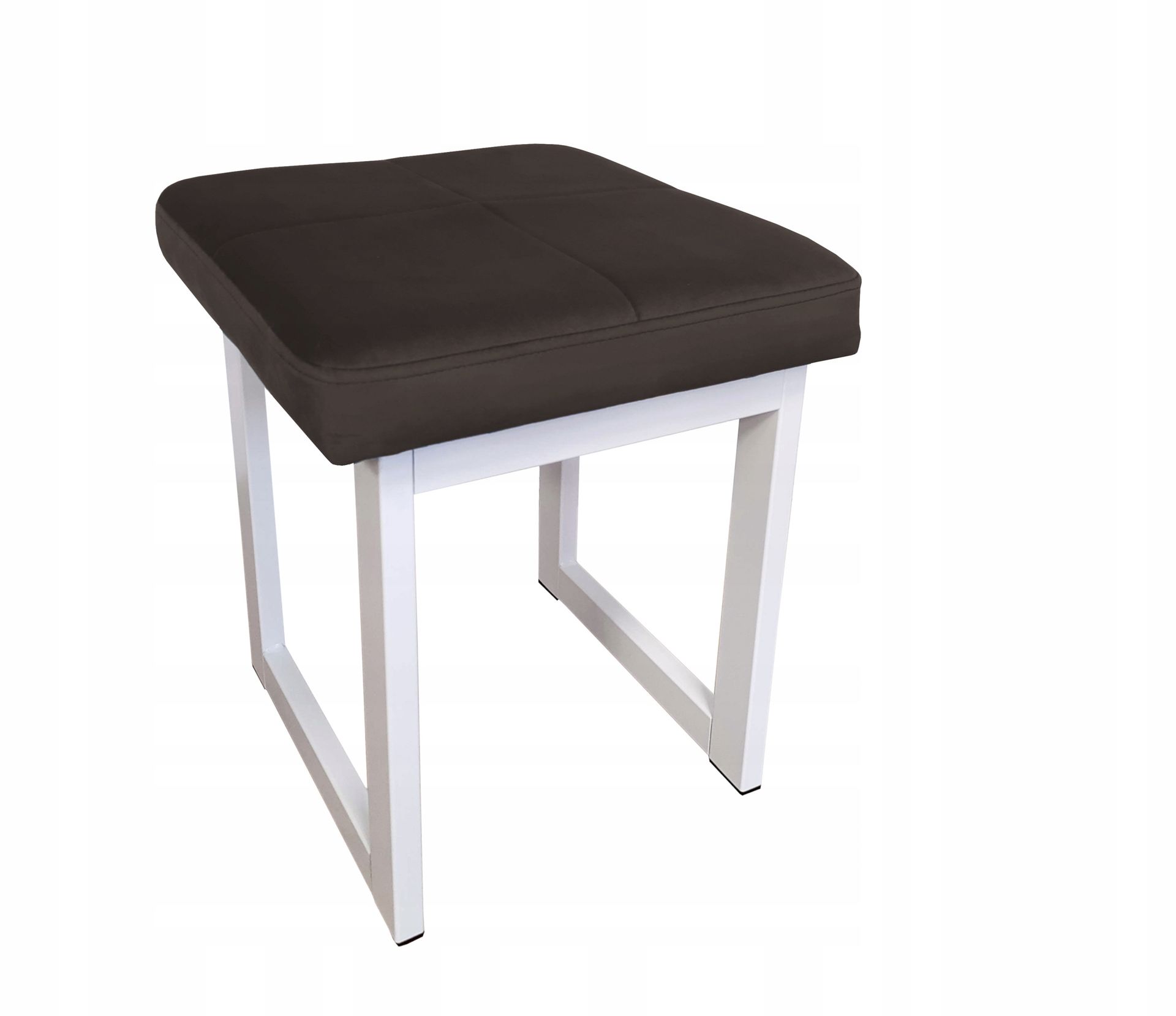 Taboret Solid 45cm Stołek Loft podstawa biała MG05