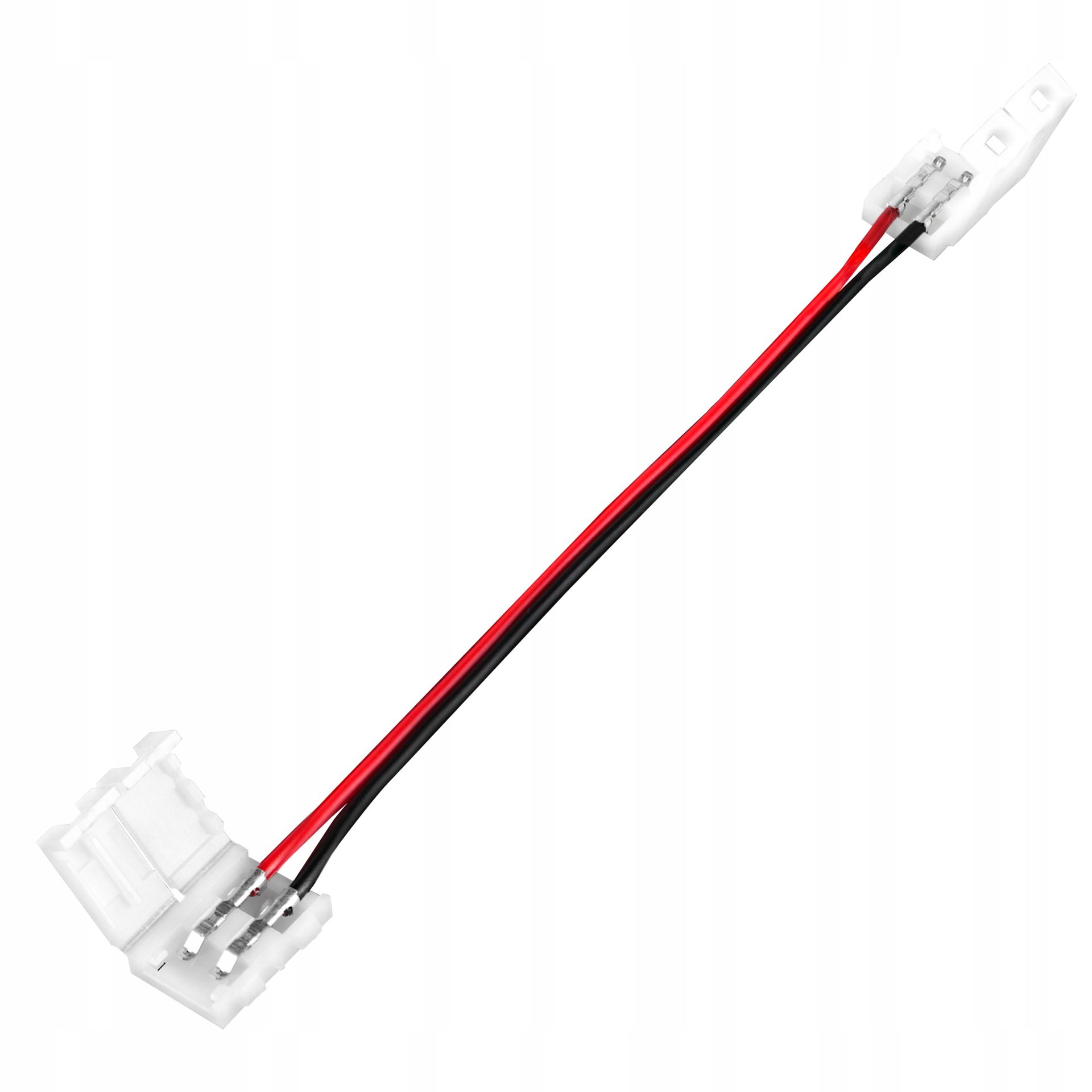 Złączka taśmy Led 8mm zatrzaskowa kabel dwustronna