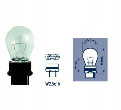 Narvazarowka 12V P27W 27W W2.5X16D