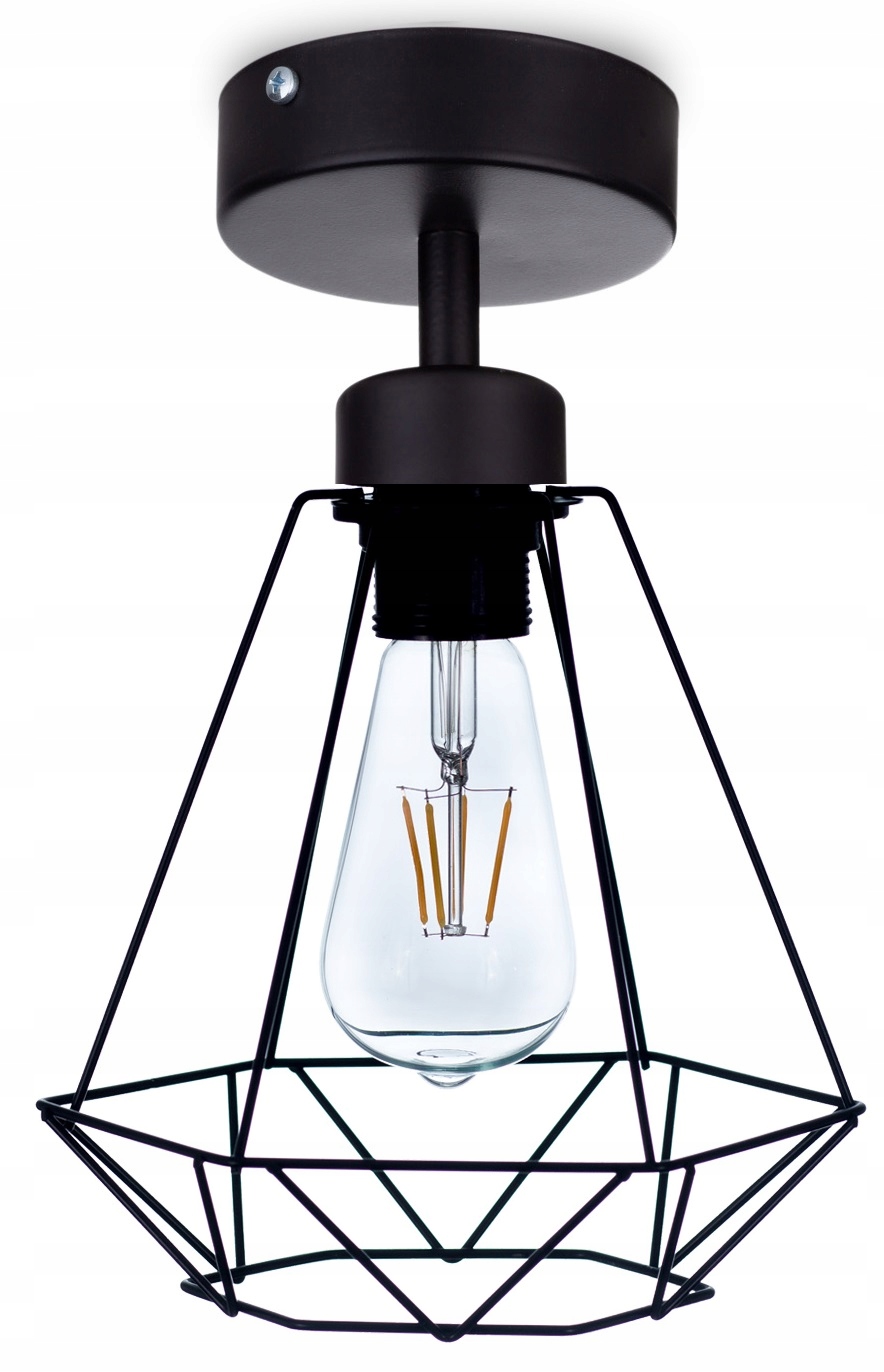 Lampa Wisząca Sufitowa Żyrandol Brylant Loft Drut