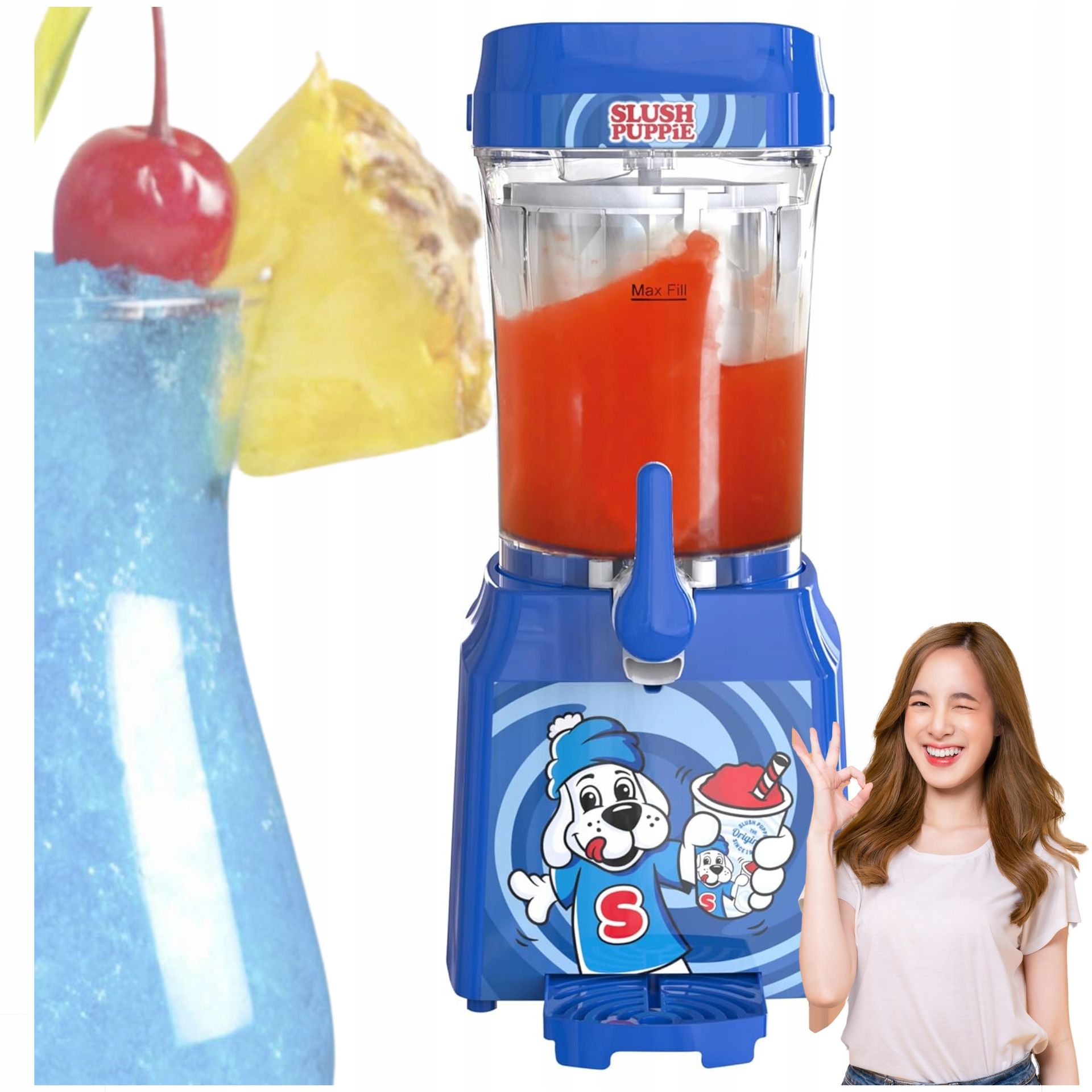 Maszyna do lodów sorbetu Slushy Maker Mocny Granitor dla dzieci