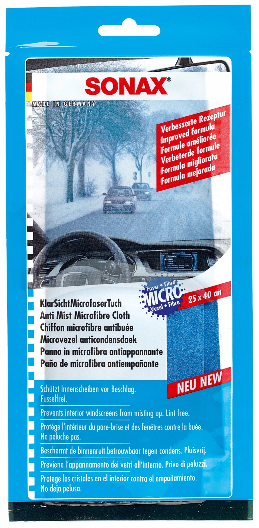 Sonax Antyroszeniowa Ściereczka Do Szyb I Lusterek