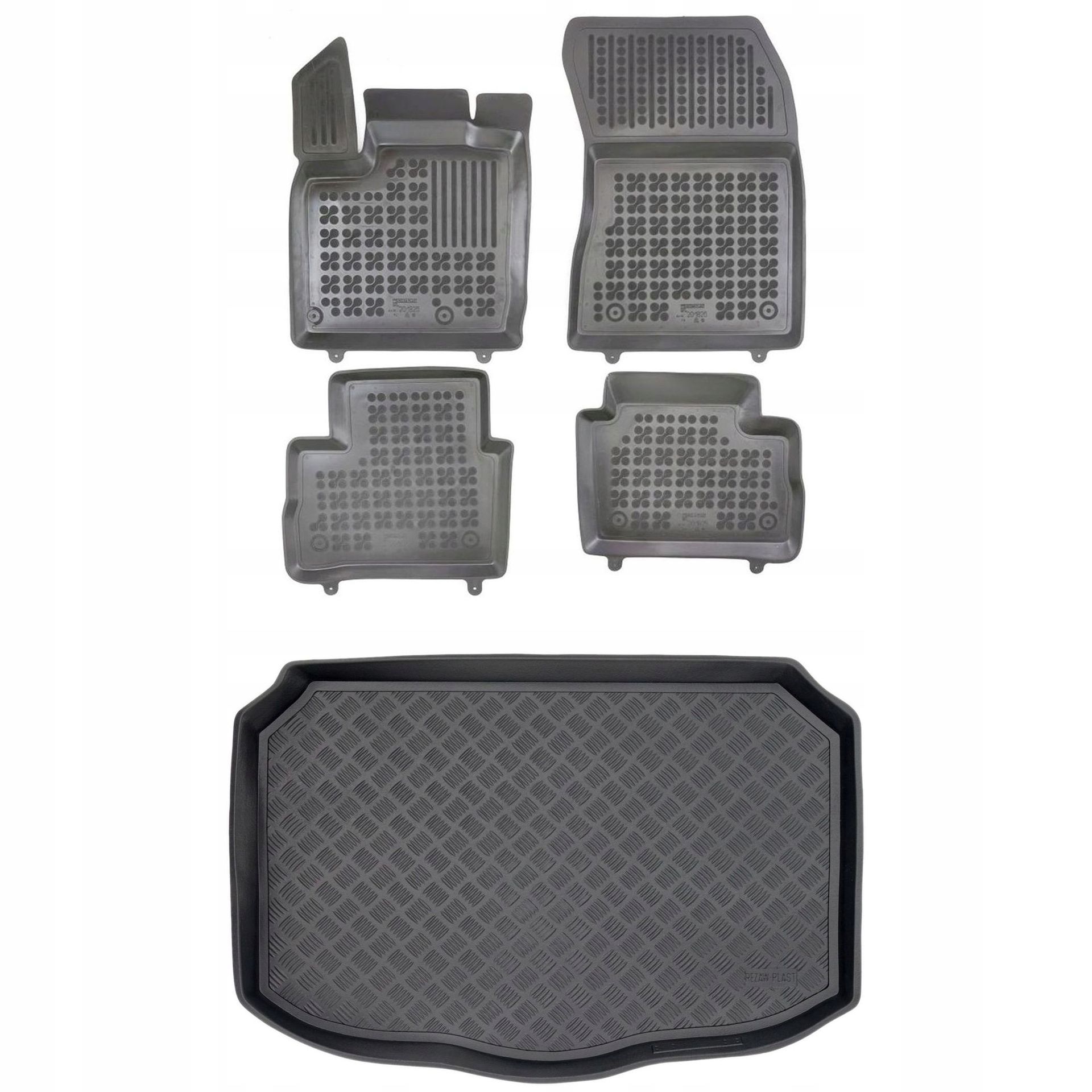 Zestaw dywaniki i mata Nissan Qashqai III od 2021 jedna podłoga bagażnika 2