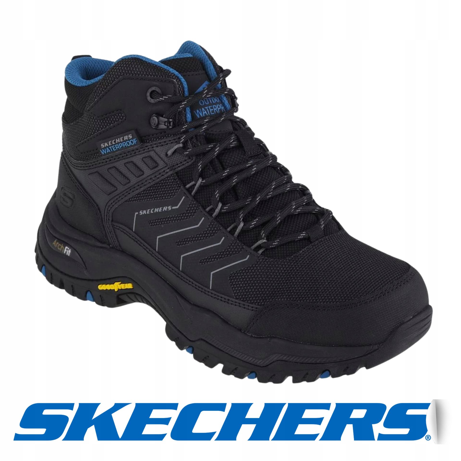 Buty Męskie Skechers Trekkingowe Arch Fit Dawson Wodoodporne Trwałe 40