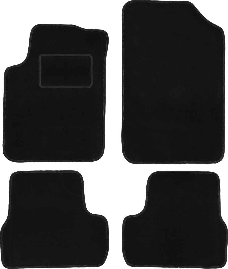 dywaniki czarne do: Citroen C3 I hatchback 2002-2009