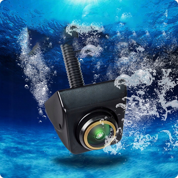 Kamera Cofania AHD1080 Fisheye 170 Rybie Oko Szerokokątna 360 Regulacja