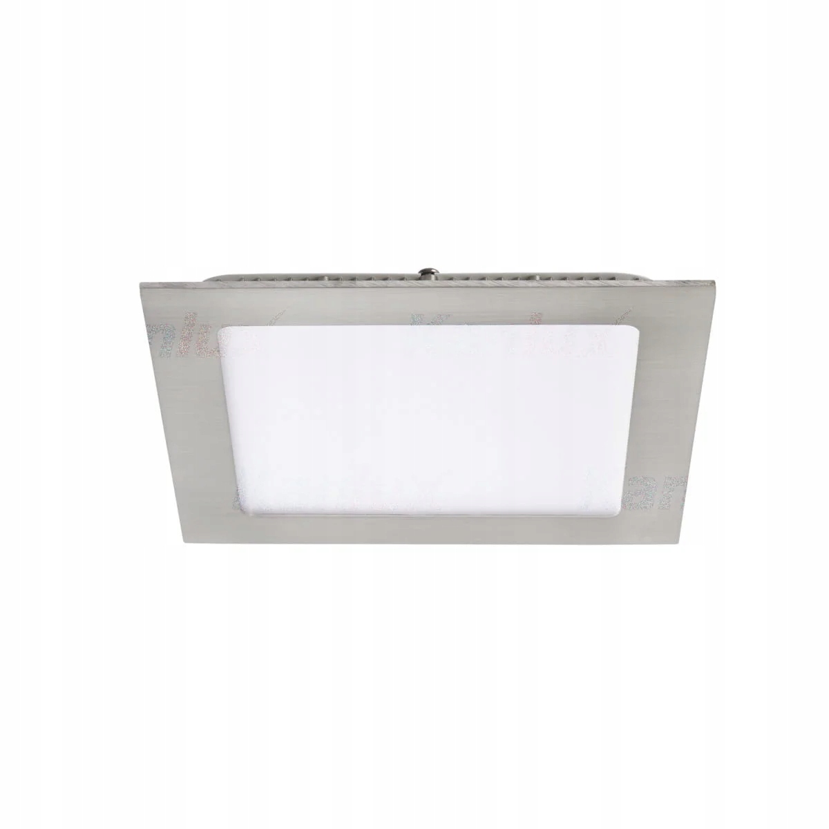 Lampa oprawa wpuszczana panel Led kwadratowy srebrny wodoodporny Kanlux