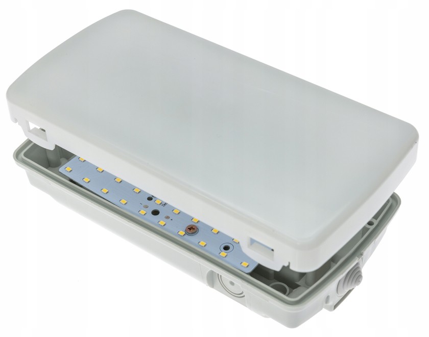 Pawbol Oprawa Sezar Led Slim 13W 230V IP65 1200lm 6500K Cw (zimna biała)