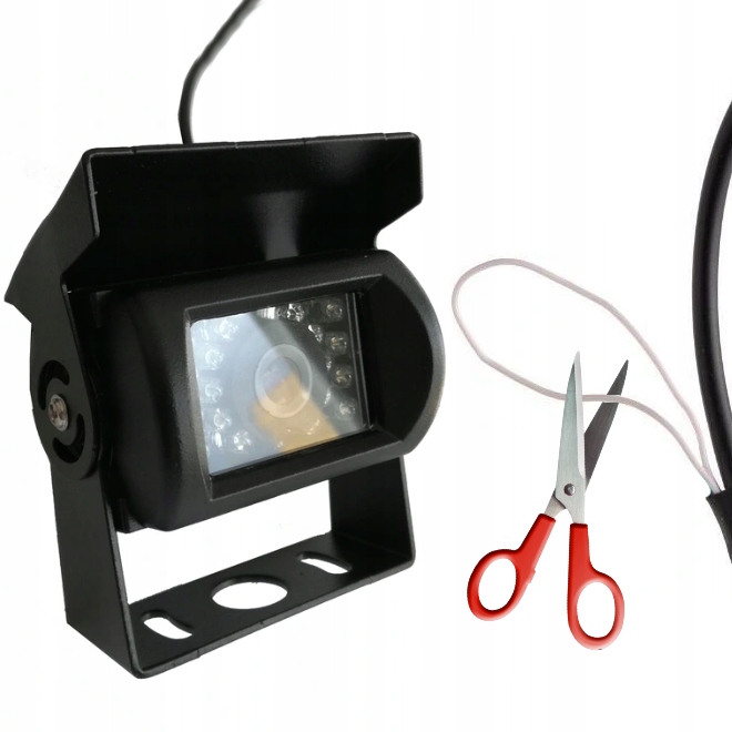 Kamera Cofania Bus Tir Koparka Bez Linii 18IR 140°