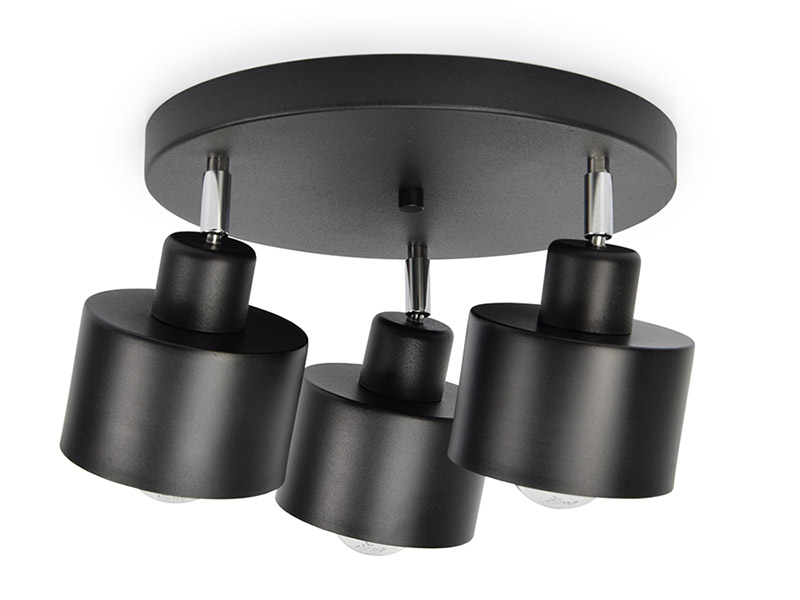 Lampa Plafon Żyrandol 384-E3 Edison Loft