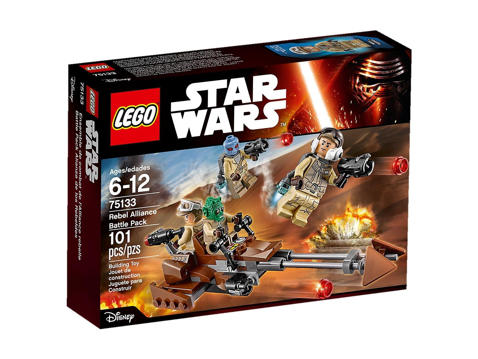 Lego Star Wars 75133 Żołnierze Rebelii Nowe