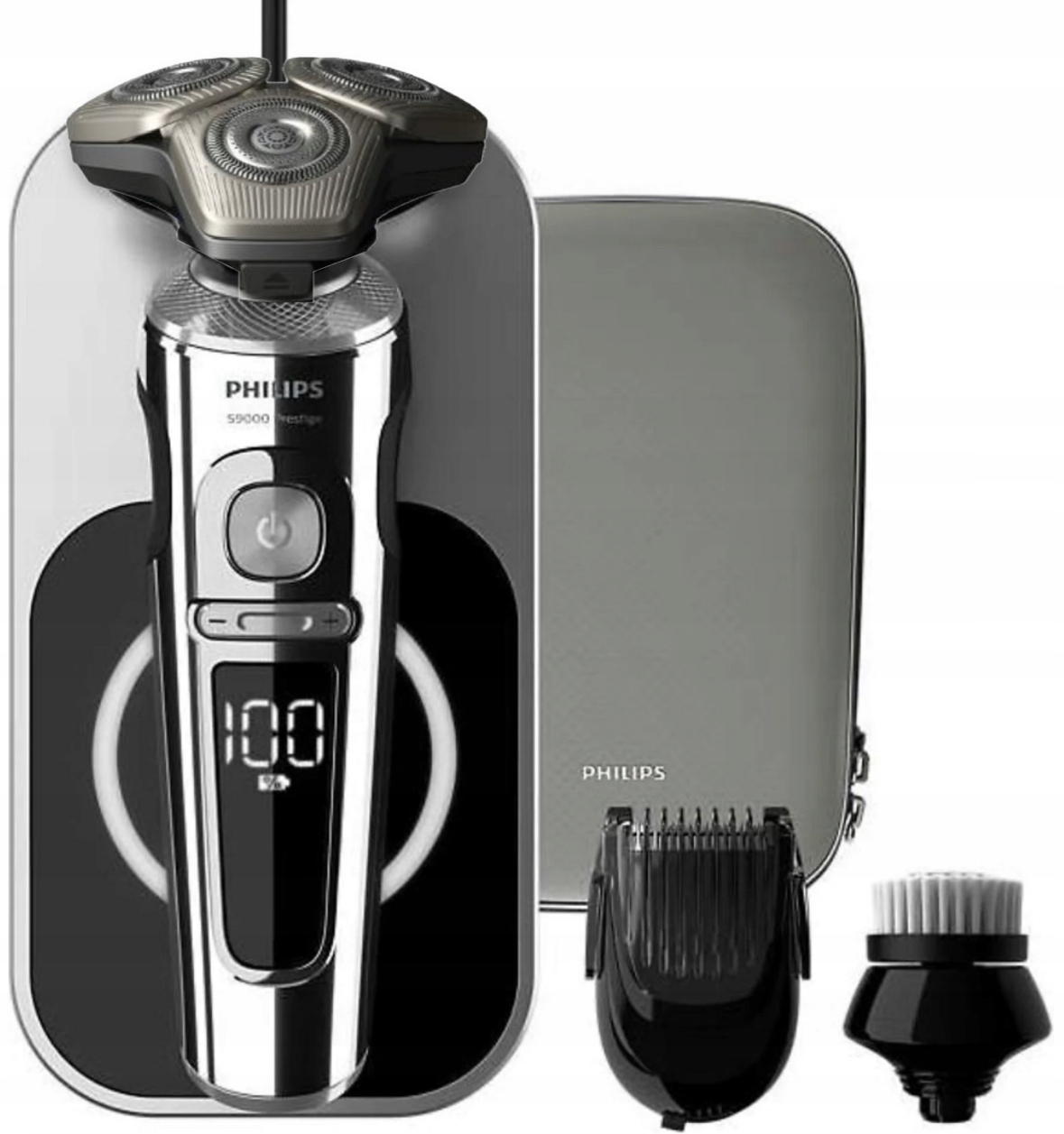 Golarka Męska elektryczna Philips Series 9000 Prestige SkinlQ Shaver Trymer