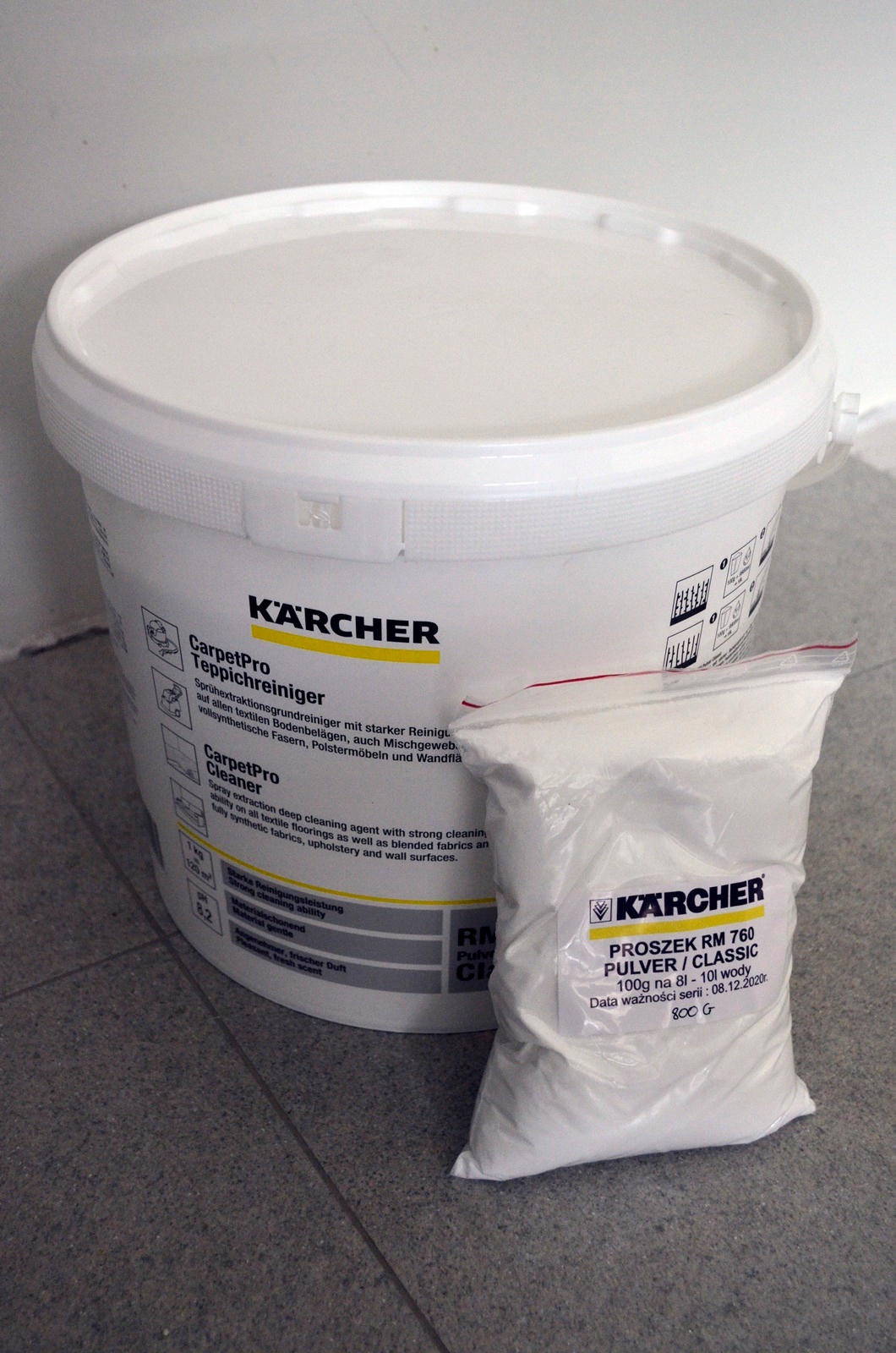 Proszek Karcher Rm 760 Pro 0,1 kg Tester