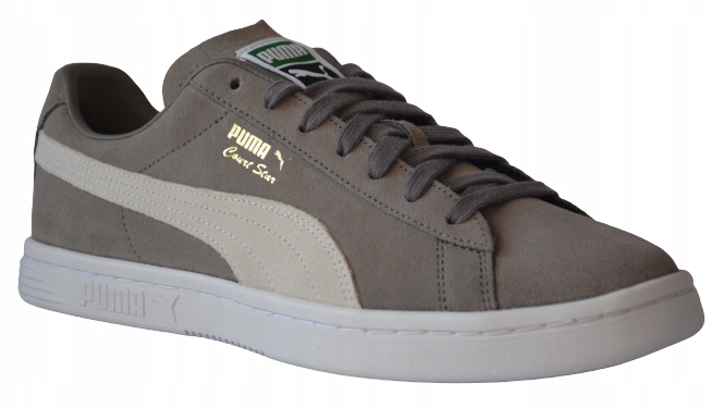 Buty Puma Court Star 384658 01 szare Skórzane kultowe Klasyczne rozm. 42