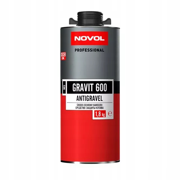 Środek ochrony karoserii Novol Gravit 600 czarny 1,8 kg