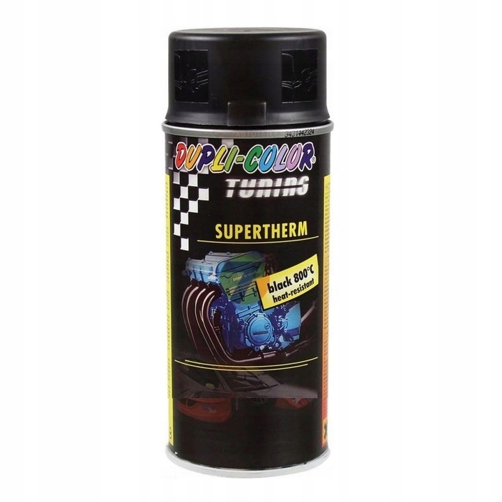 Motip Lakier Żaroodporny Czarny 150ml