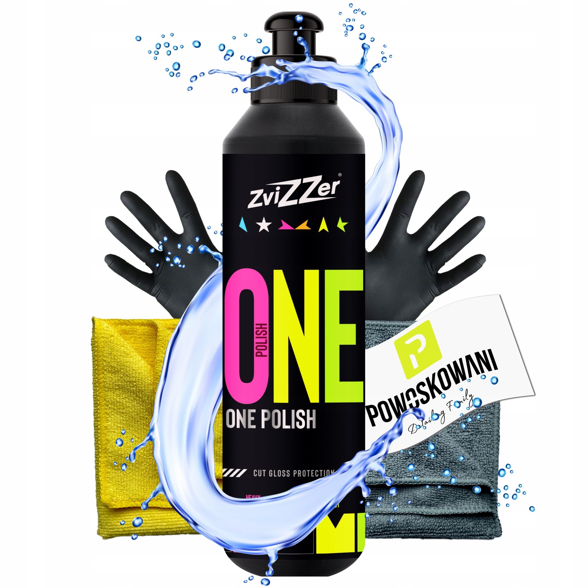 ZviZZer One Polish 250 ml Pasta polerska One Step do lakieru jednoetapowa