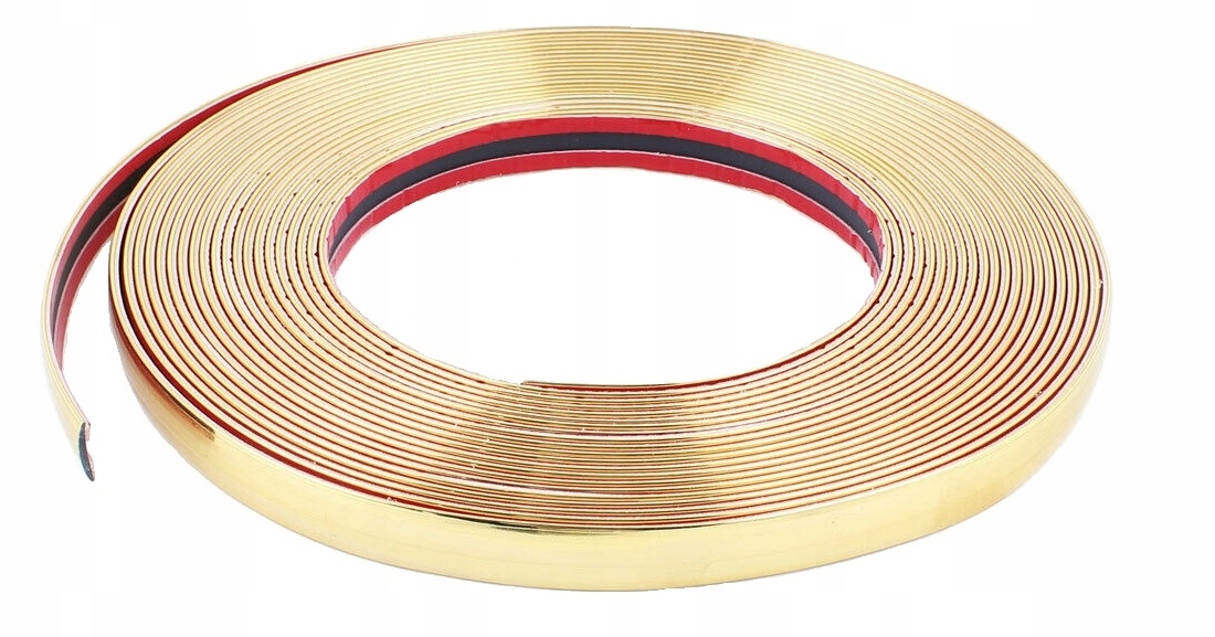 Listwy Ozdobne Listwa Chrom Taśma Złota Gold 26 MM