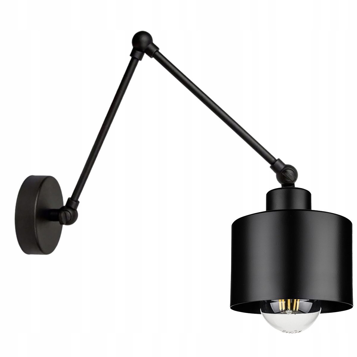 Lampa Ścienna Kinkiet Loft Edison Led
