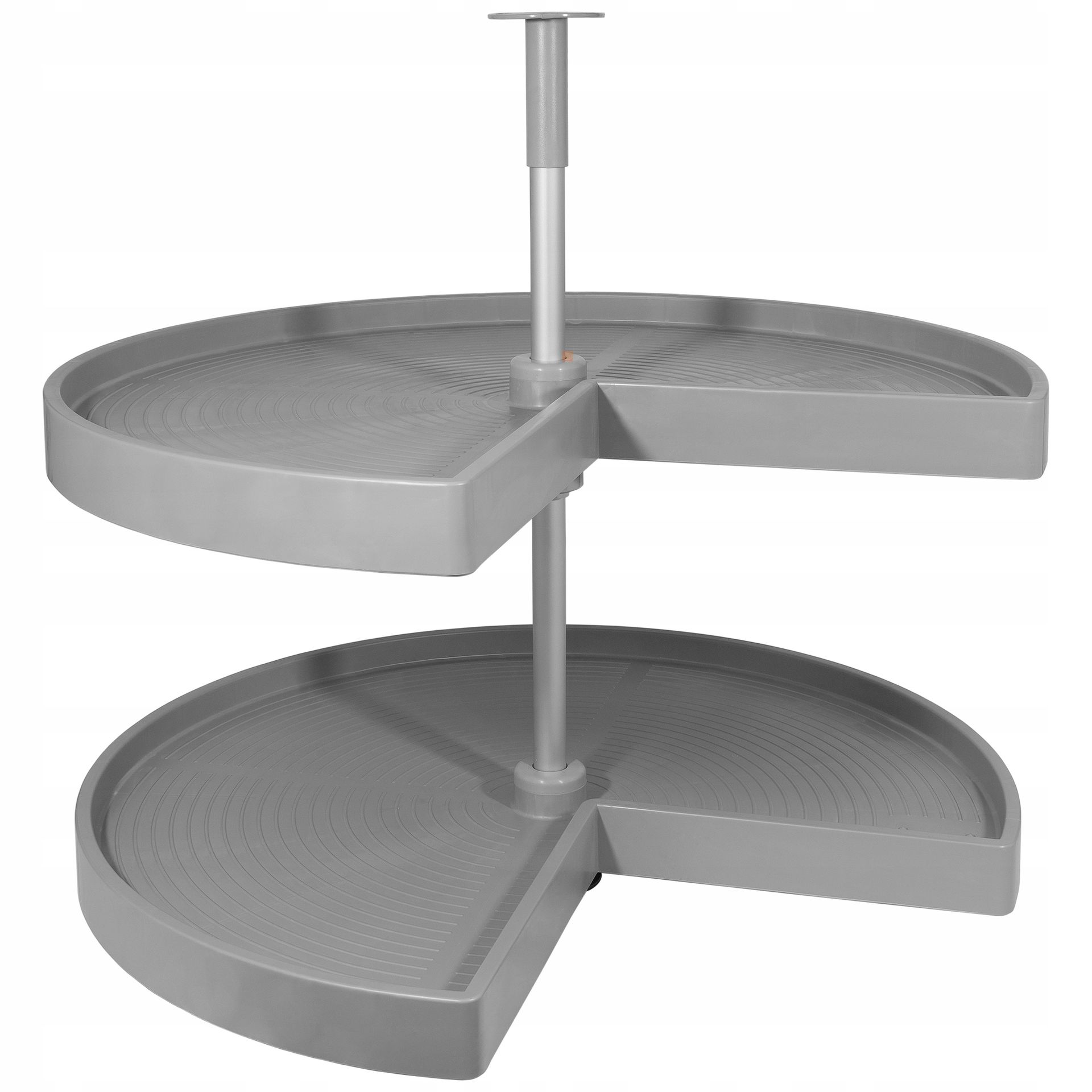 Półka obrotowa Shelvo 3/4 fi 810mm Emuca szara