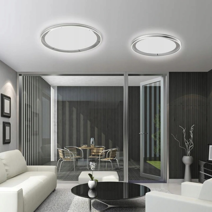 Lampa Led ring plafon pilot ciepła zimna Design