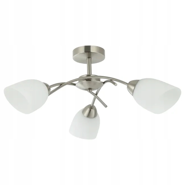 Lampa Suf Donna 3 x 60W E27 Nikiel