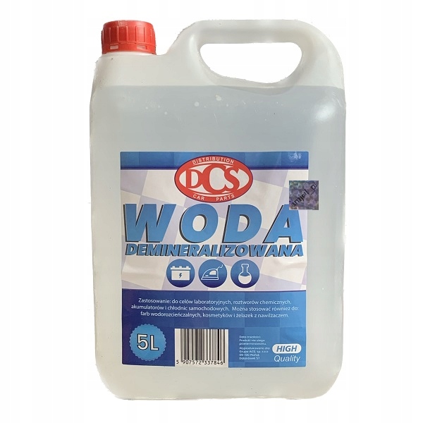 Dcs woda demineralizowana 5L