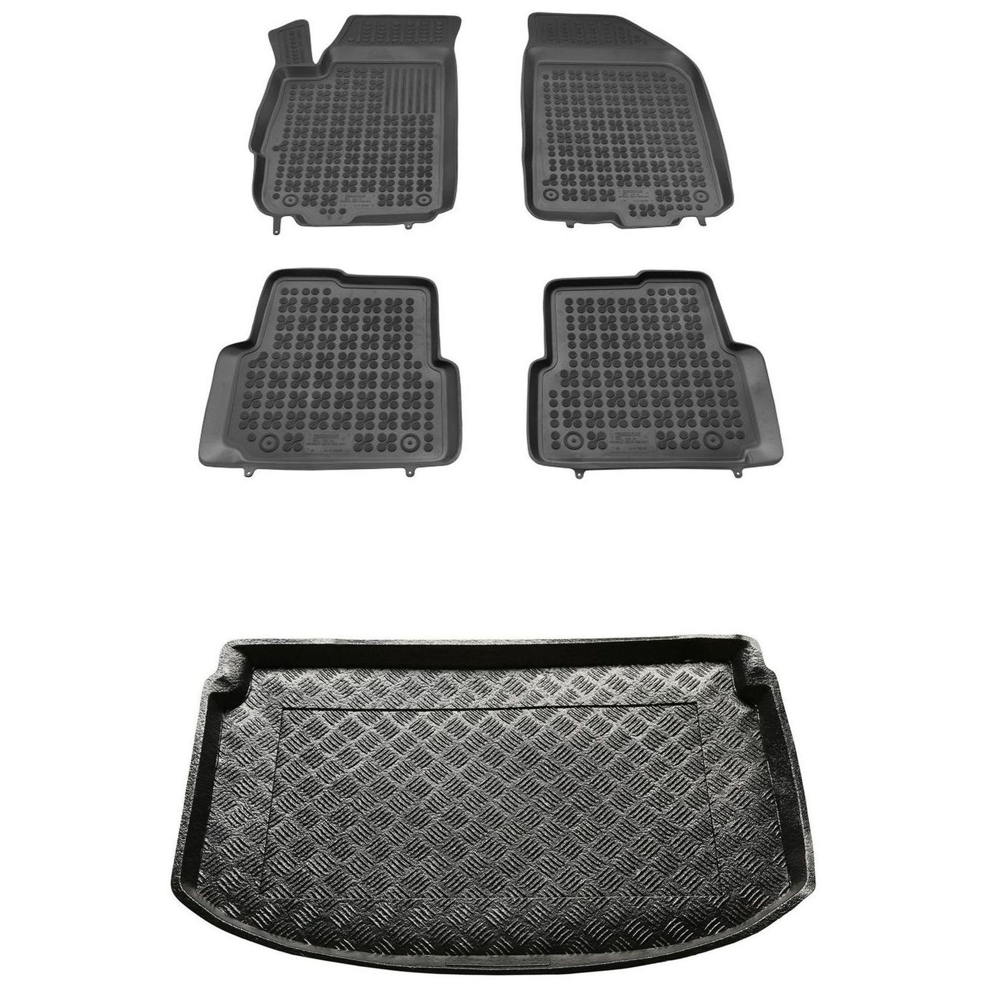 Zestaw dywaniki i mata Chevrolet Aveo T300 2011-2020 Hatchback górna podłog