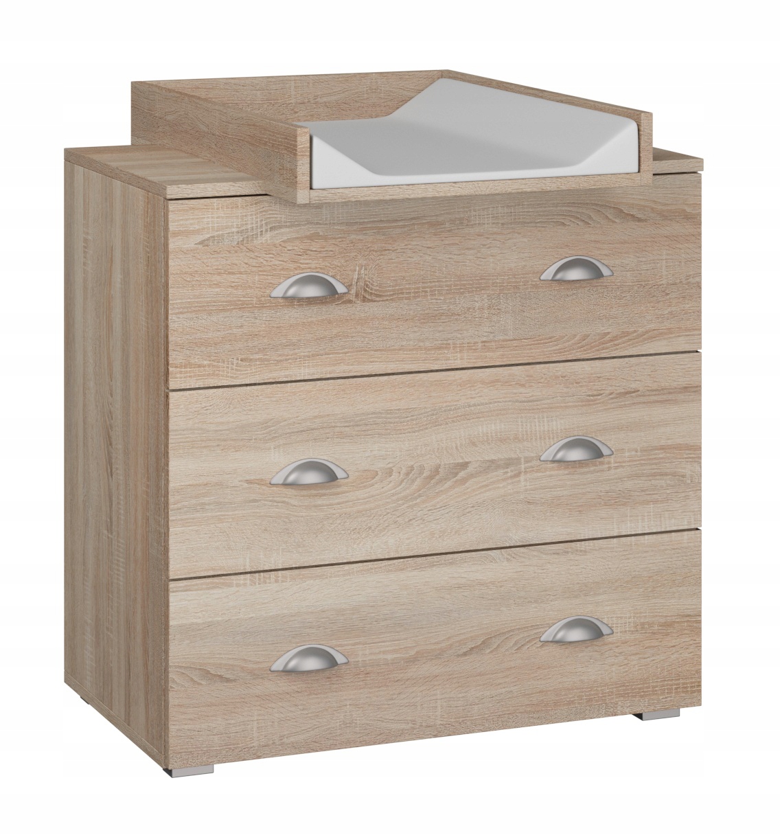 Komoda Mia 80 cm z przewijakiem dąb sonoma