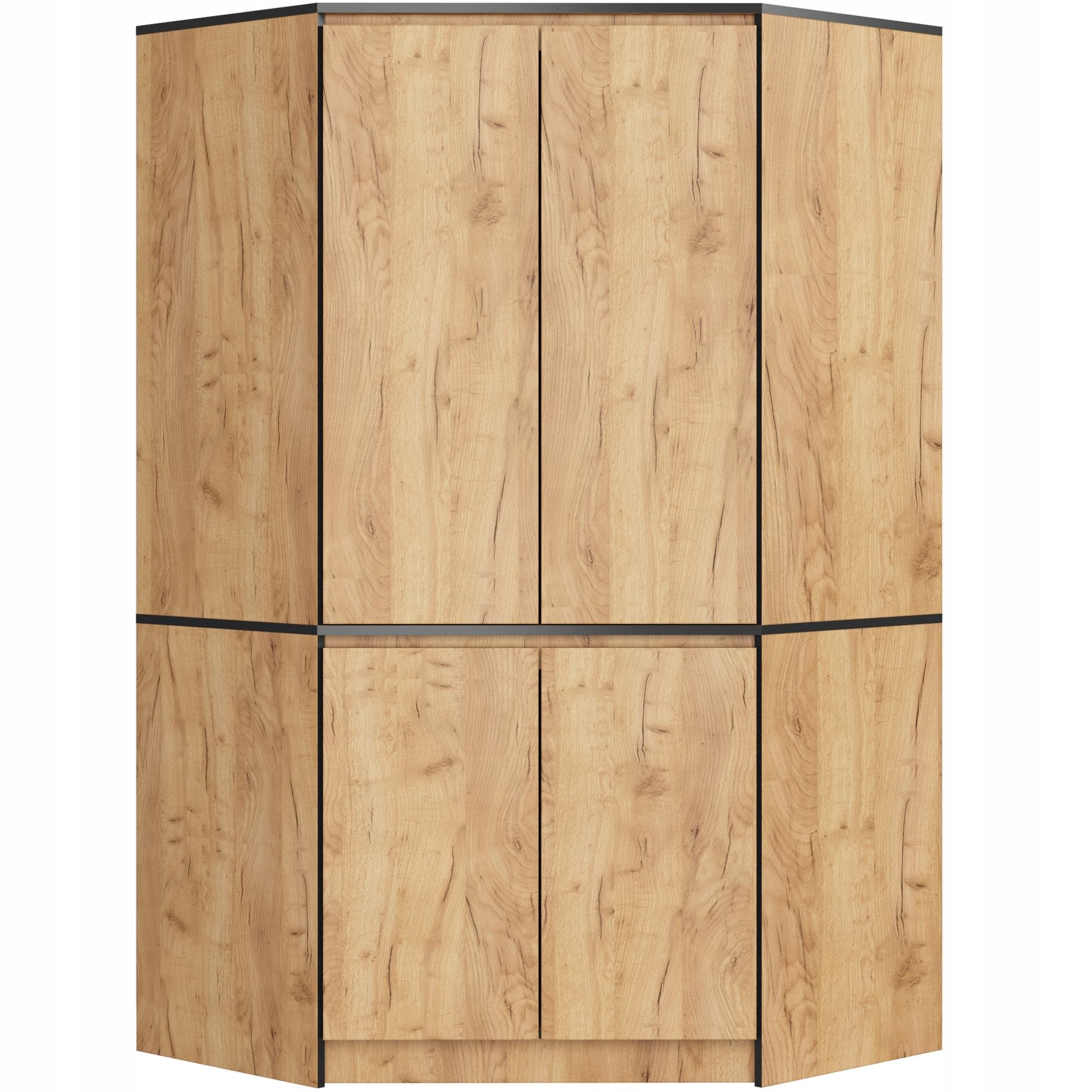 Szafa Narożna S100 4D Clp Dąb Craft