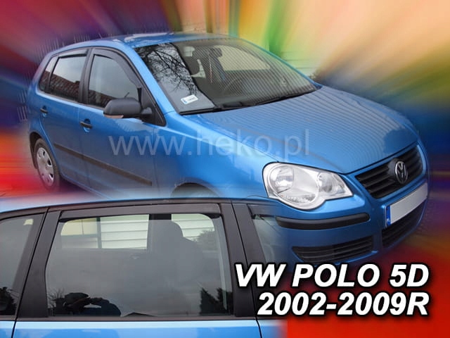 Vw Polo 2002-2009r Owiewki Drzwi Heko
