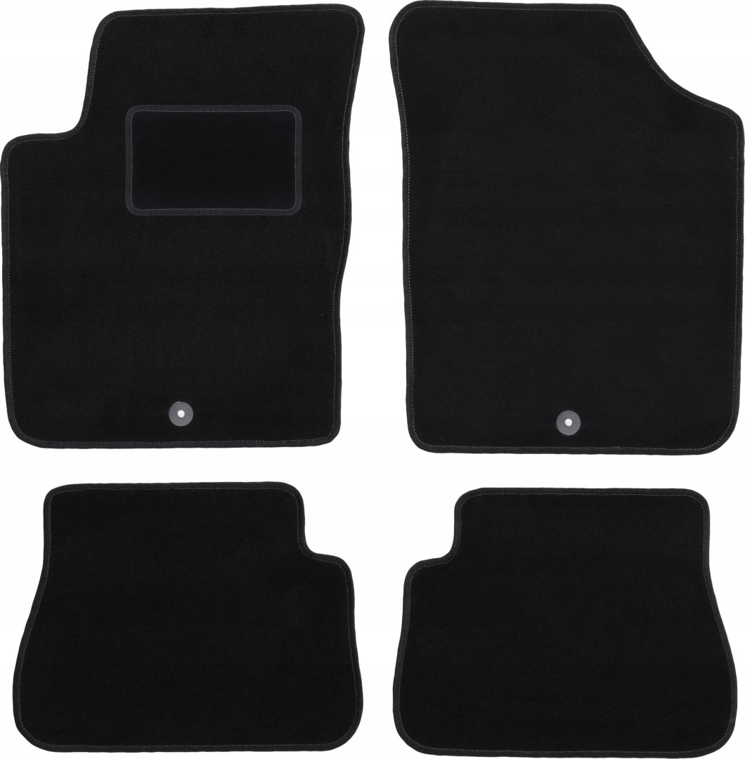 dywaniki czarne do: Kia Picanto I hatchback 2003-2011