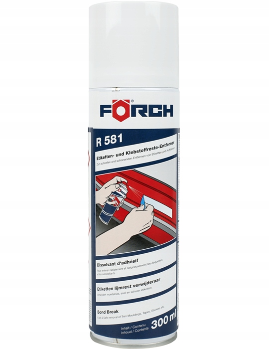 Forch R581 Zmywacz Do Etykiet Naklejek Taśm 300 ML