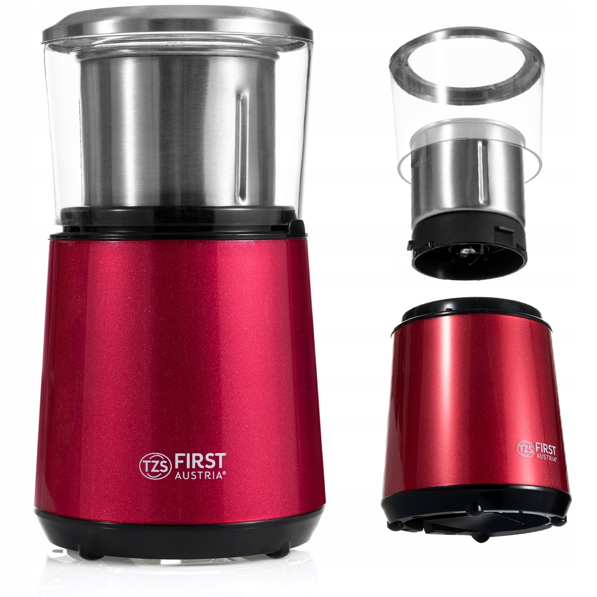 Młynek i rozdrabniacz do Kawy, Przypraw, Ziół 50g First Austria