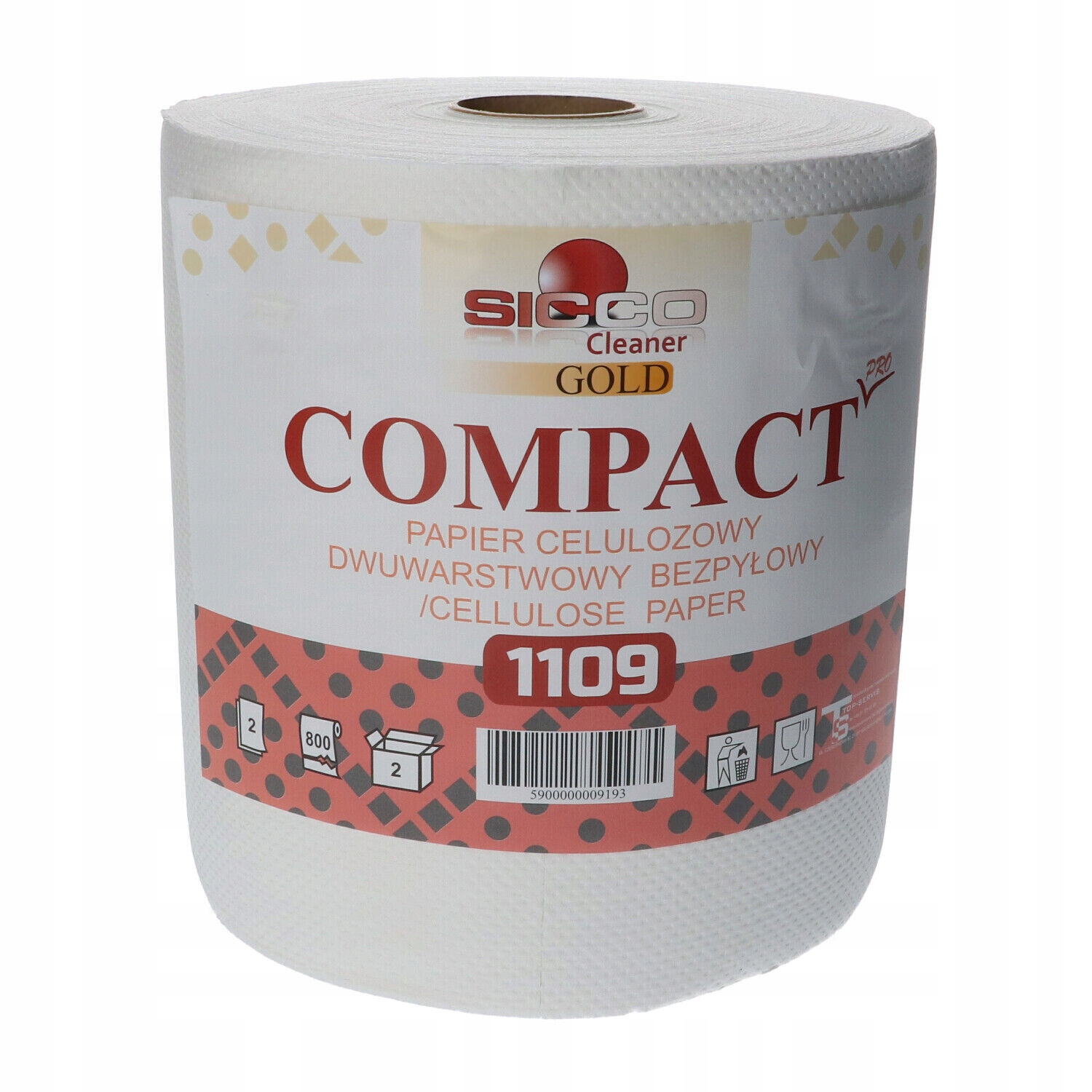 Czyściwo Bezpyłowe Compact Pro Ręcznik Celuloza