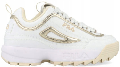 Buty Damskie Fila Disruptor Low Białe Złote R.37