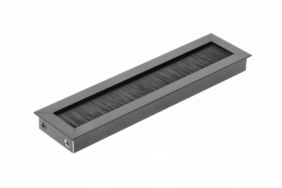 Gtv Przepust kablowy przelotka na kable 51 x 180 mm czarny mat