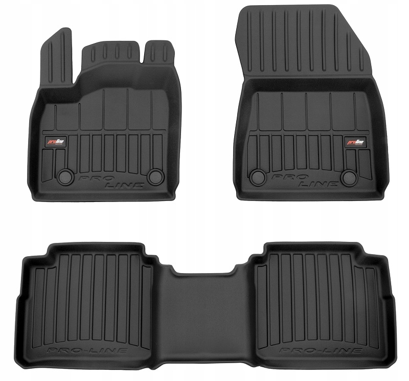 Dywaniki Wycieraczki Gumowe Nissan X-Trail T33 od 2021- Korytka 3D