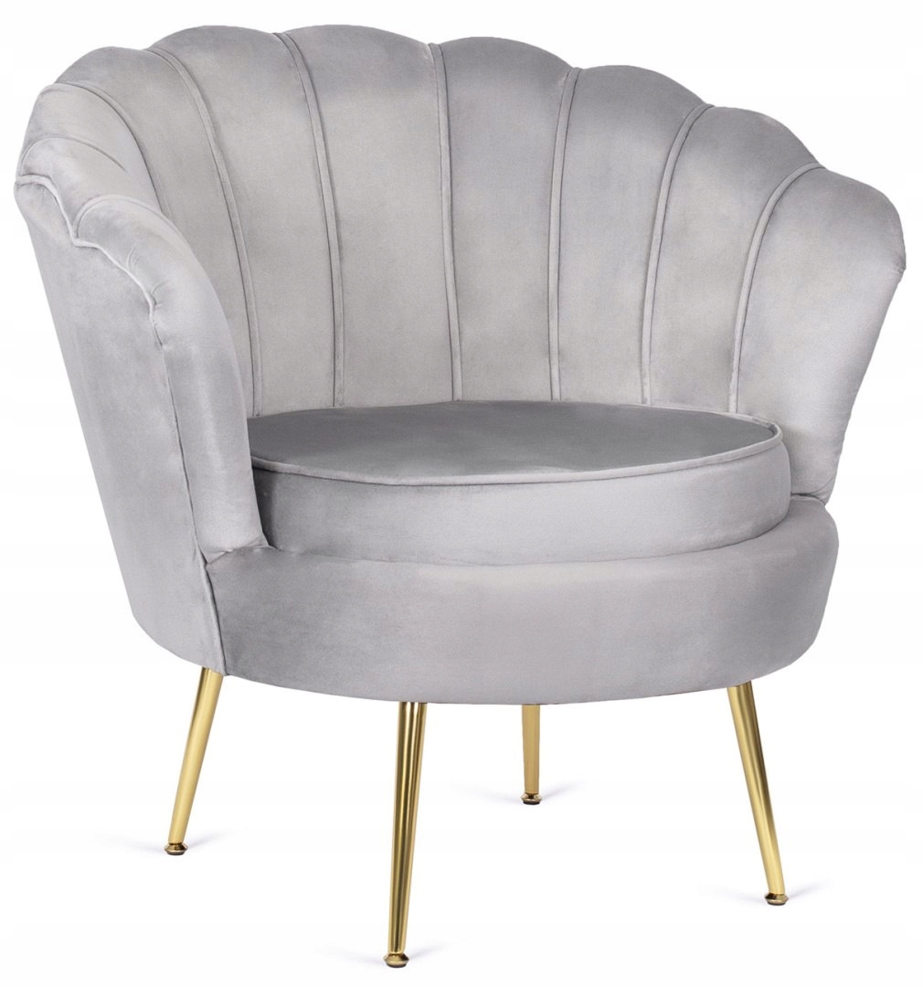 Krzesło tapicerowane Lugano Donna Velvet Grey