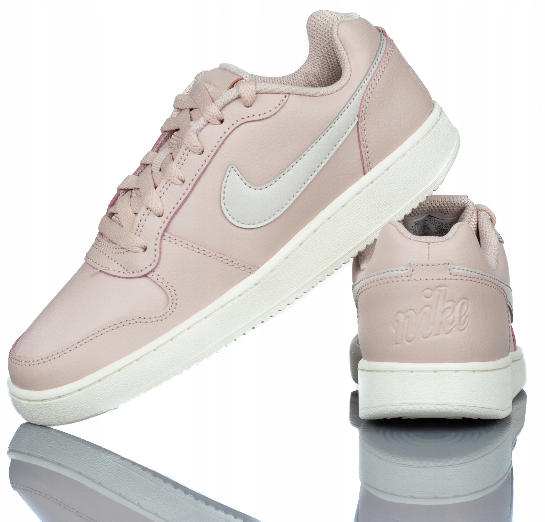 Buty Sportowe Damskie Skórzane Nike Ebernon Low R-38,5