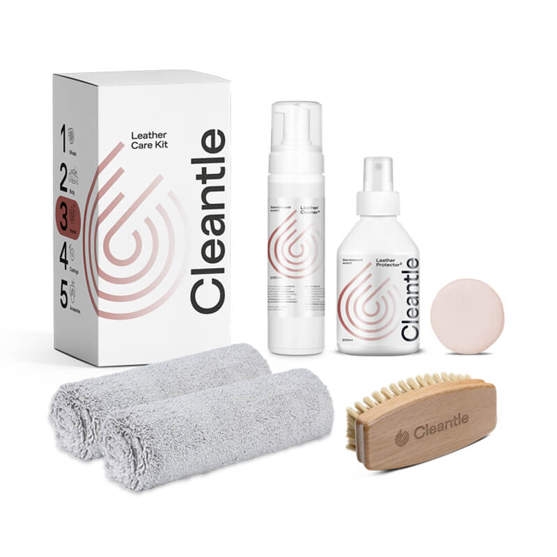 Cleantle Leather Care Kit Zestaw Do Czyszczenia Skóry