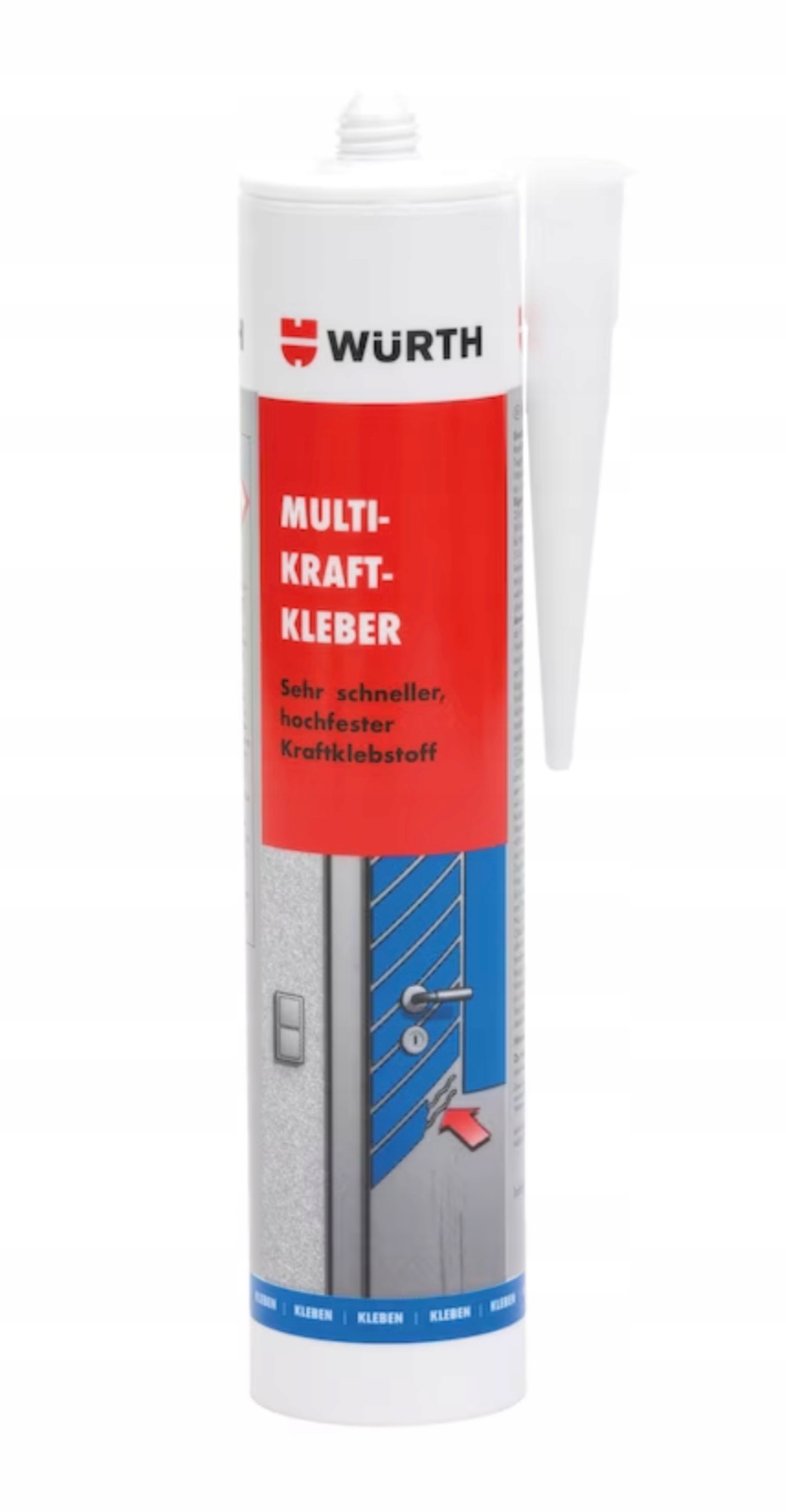 Wurth Multikraft Klej Uniwersalny o Bardzo Dużej Wytrzymałości 310 ml