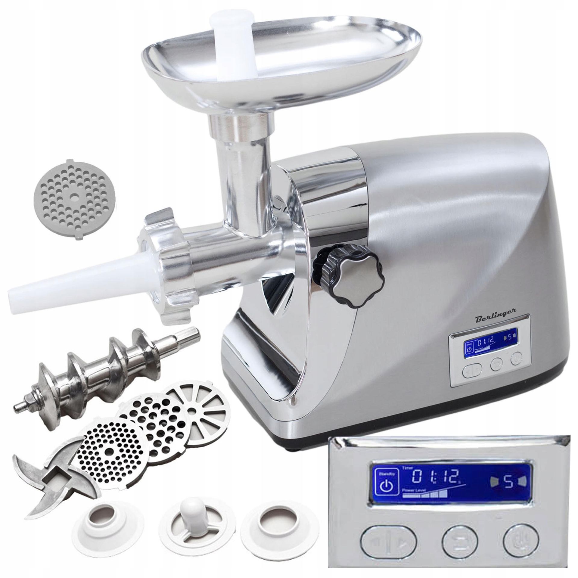 Maszynka Do Mielenia Mięsa Max 2200 Duża Moc Metal
