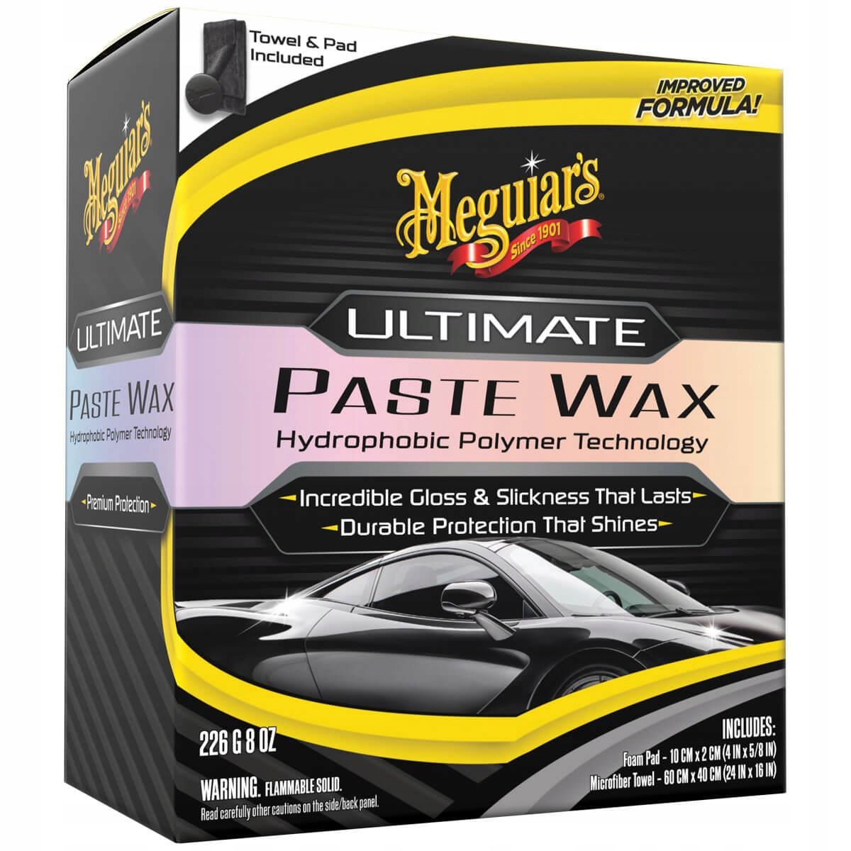 Meguiars Ultimate Paste Wax 226 G Wosk Syntetyczny Z Aplikatorem