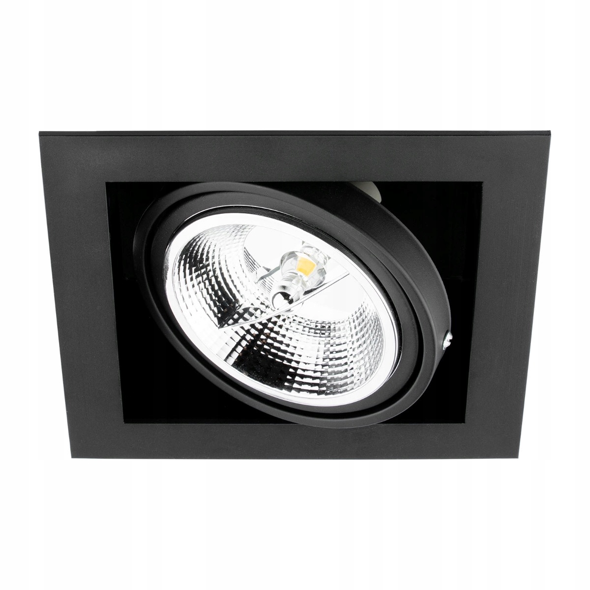 Oprawa Podtynkowa Spot Ruchoma GU10 AR111 Czarna