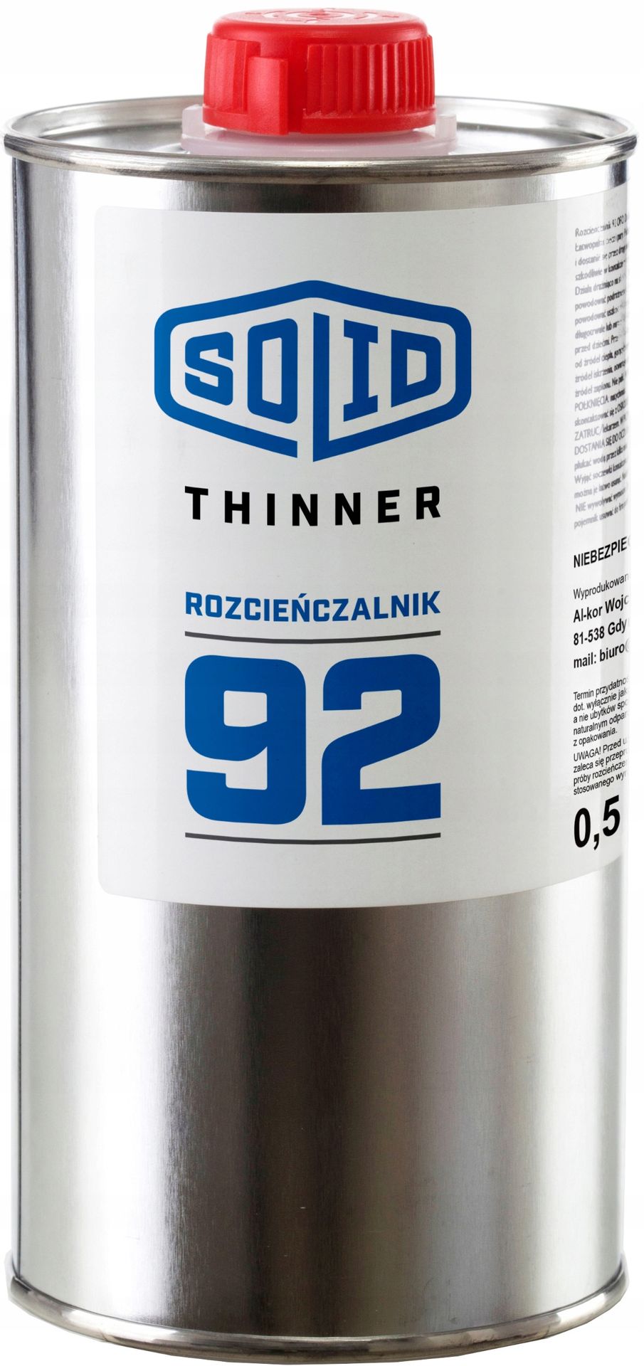 Rozcieńczalnik rozpuszczalnik epoksydowy 0,5 L