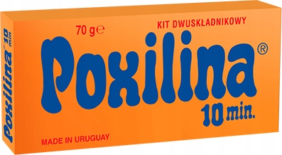 Klej Poxilina 38 ML 70G gwar. Poxipol Dwuskładnikowy Epoksydowy Kit Do Rur