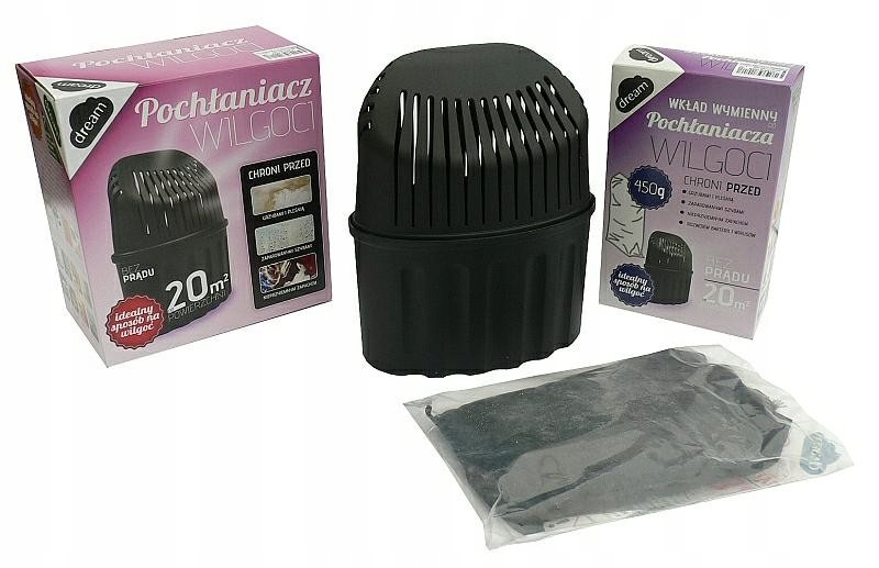 Pochłaniacz Wilgoci do samochodu Urządzenie+wkład Dream